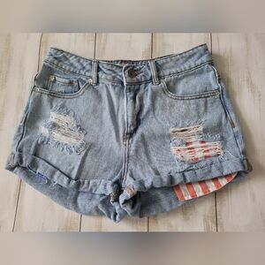 Bullhead Sz 7 denim shorts